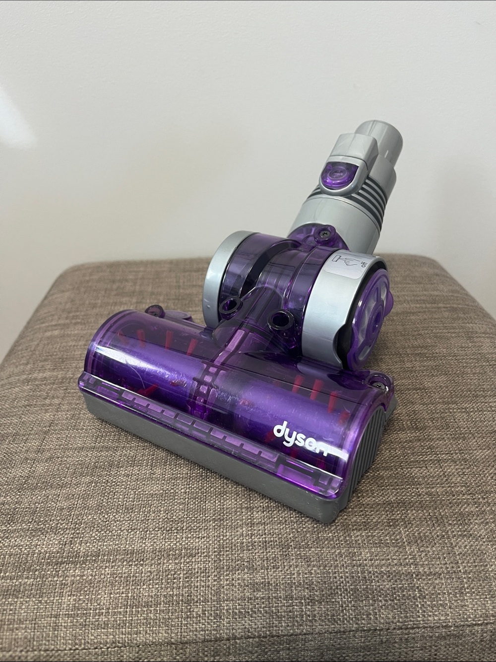 Dyson Purple and Gray Mini Motorhead Attachment